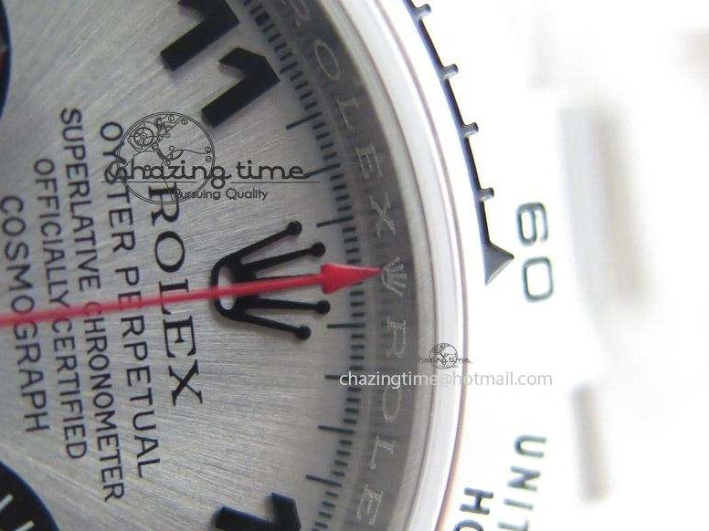 MiroTime 0420 Original Daytona 116509 JF Best Edition Silver Dial On SS Bracelet A 4022